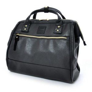 ANELLO Japan Faux Leather Boston Postman Bag